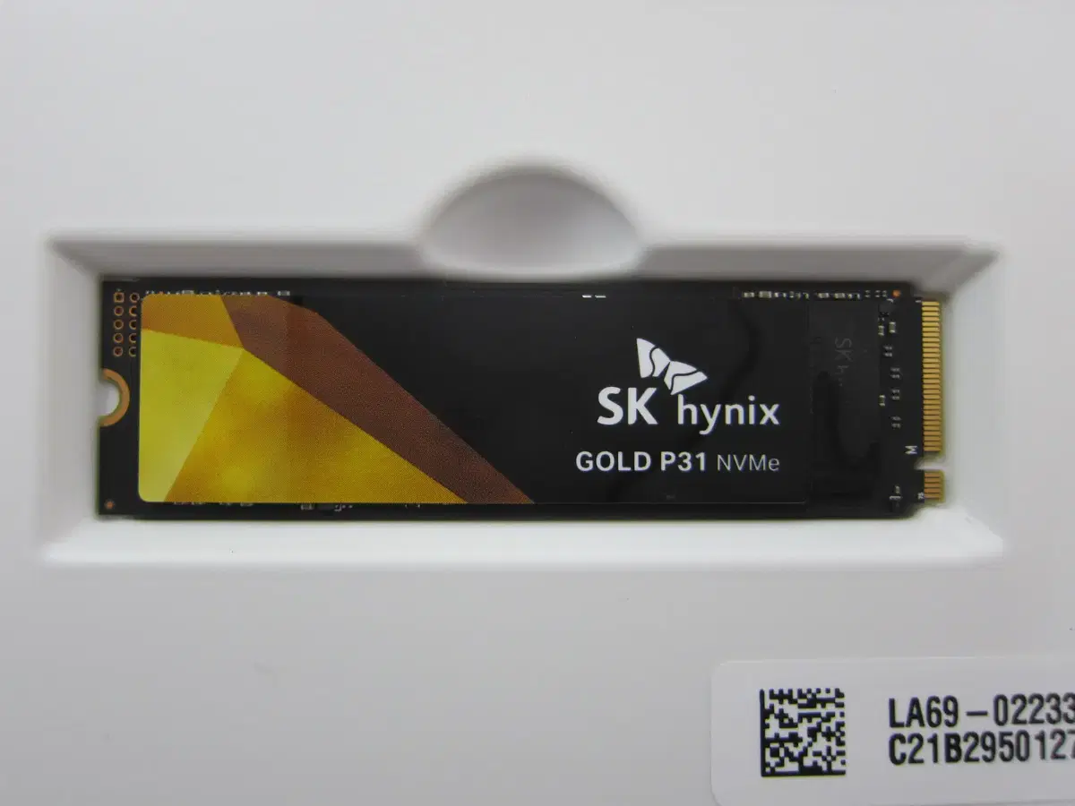 SK Gold P31 M.2 NVMe 1TB (AS 2027년 09주)